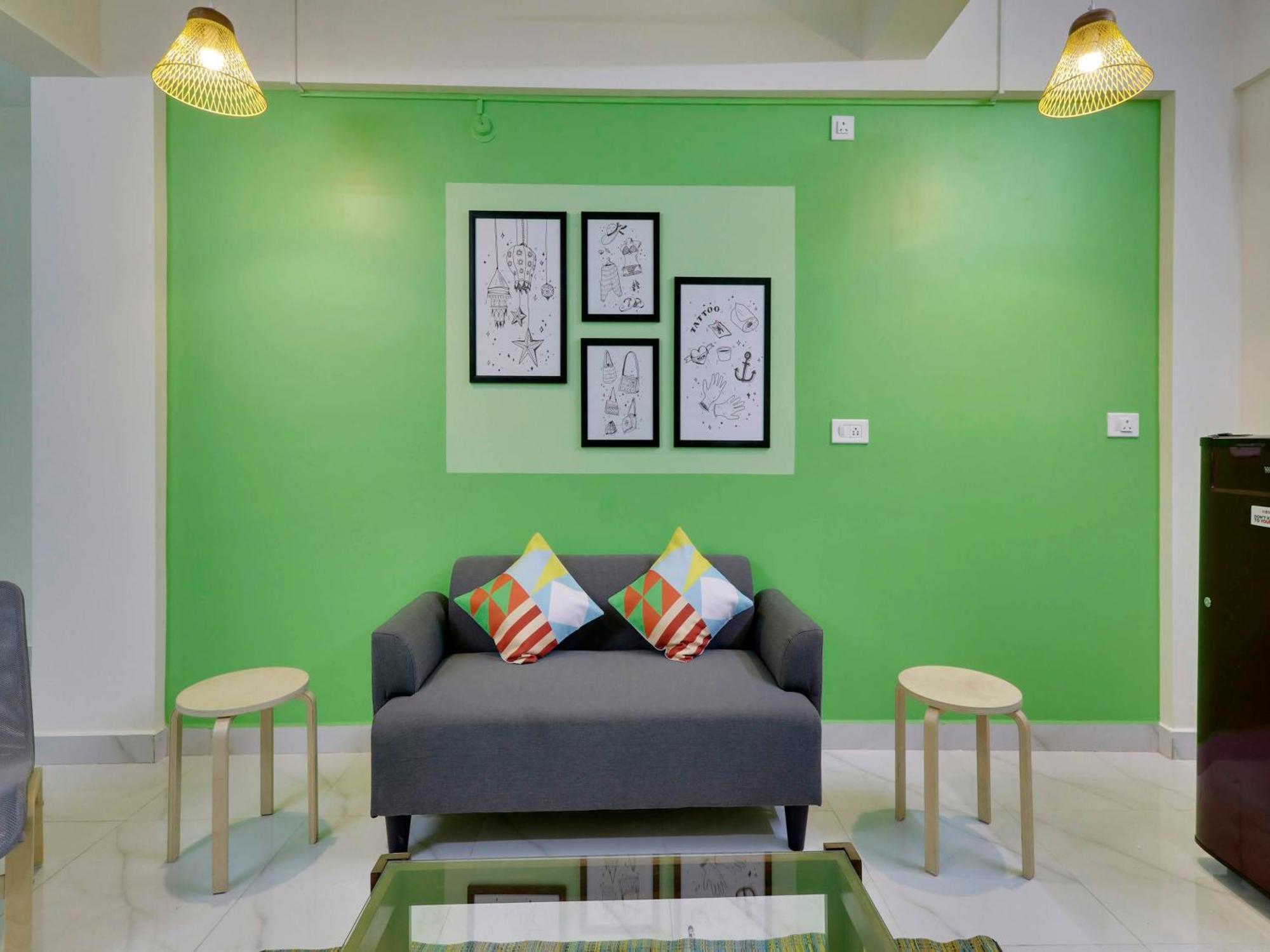Luxury 2Bhk Apartment Near Calangute Baga Beach With Pool Exterior photo